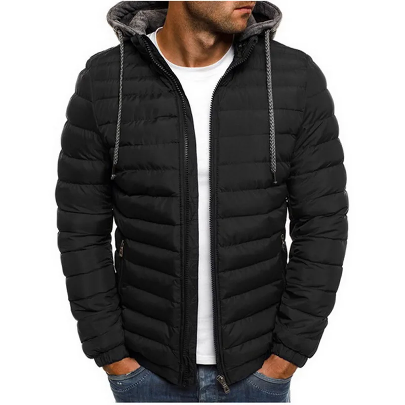 Lightweight Warm Men's Jackets Parka Winter Jacket Men Hooded Coat Zipper Trench Cotton Hoody Parkas Male 2019 Clothing Lightweight Warm Men's Jackets Parka Winter Jacket Men Hooded Coat Zipper Trench Cotton Hoody Parkas Male 2019 Clothing