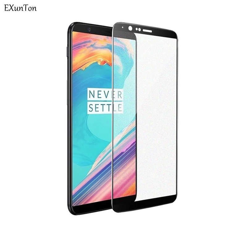Full Cover Anti Fingerprint Matte Tempered Glass for Oneplus 5 5T 6 6T Frosted Screen Protector One plus Film | Мобильные телефоны