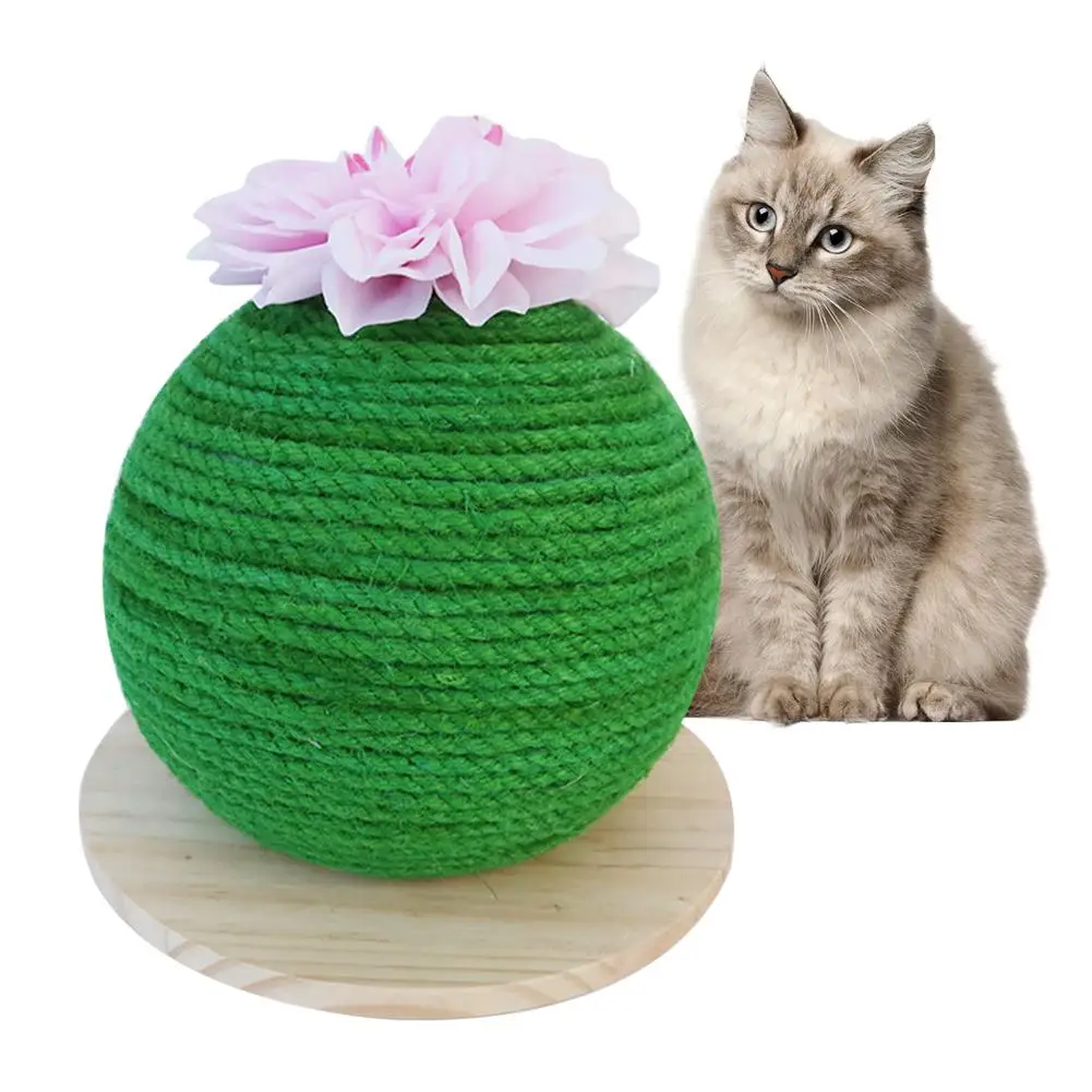 B Когтеточка для кошек, Когтеточка, кактус, Когтеточка для кошек, сизаль, антицарапина, скребок для дивана, Когтеточка, игрушки, тренировочные принадлежности - Цвет: B