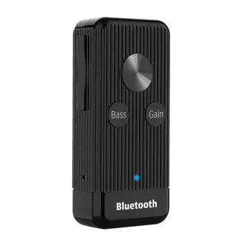 

X8 Portable Bluetooth 5.0 EDR Audio Receiver Car Aux Music Transmitter Adapter Bluetooth Adapter improves driving safety