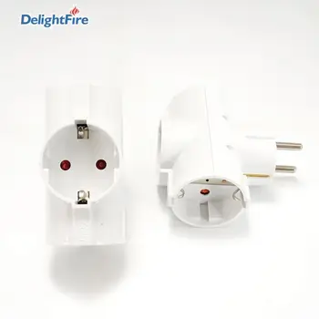 

EU Type Extension Socket German Standard 3 Outlet 1 to 3 Way Conversion Socket Power Adapter Plug Travel Plug 16A 250V CE