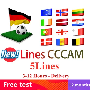 

Cccam DVB-S2 full HD, 3/4/5 clines, Europa, 12 meses, nuevo, muy estable