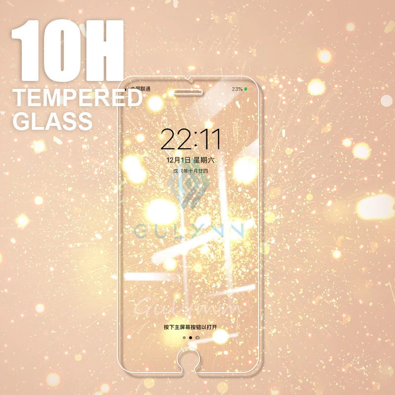 Защитное стекло премиум класса закаленное 10H для iPhone 6 6S 7 8 Plus 11Pro 12 Pro XR X XSMax |