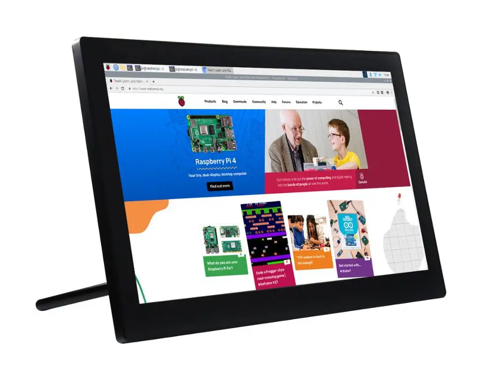 Мини-компьютер PiPad 13 3 дюйма британская версия питание от Raspberry Pi 3A + HD сенсорный