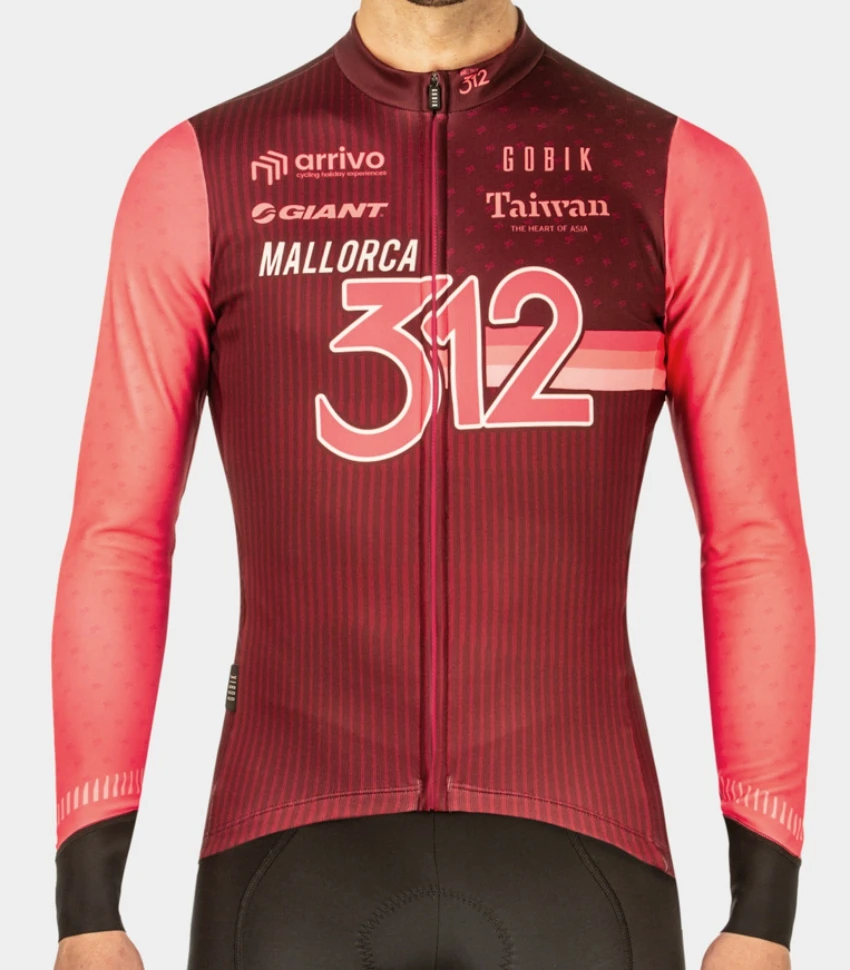 Майорка 312 gobikteam велосипедная Джерси наивысшего качества с длинным рукавом зимняя флисовая одежда предложение в процессе