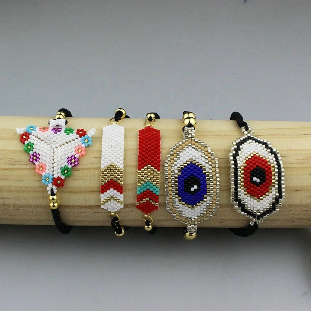 5 шт/Лот,, Лидер продаж, CZ, очаровательный браслет высокого качества, ручной работы, сделай сам, креативный браслет, регулируемый браслет Miyuki