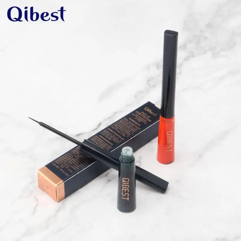 QIBEST 12 цветов, водостойкая матовая косметика для глаз, тени для глаз, подводка для глаз, долговечная Сексуальная Очаровательная подводка для глаз, корейская косметика TSLM2