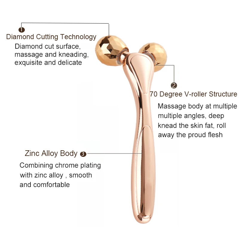 Billige 3D Roller Gesicht Heben Artefakt Y Geformt Schönheit Roller Massager Anti cellulite Full Körper Abnehmen Gerät Gesichts Falten entferner