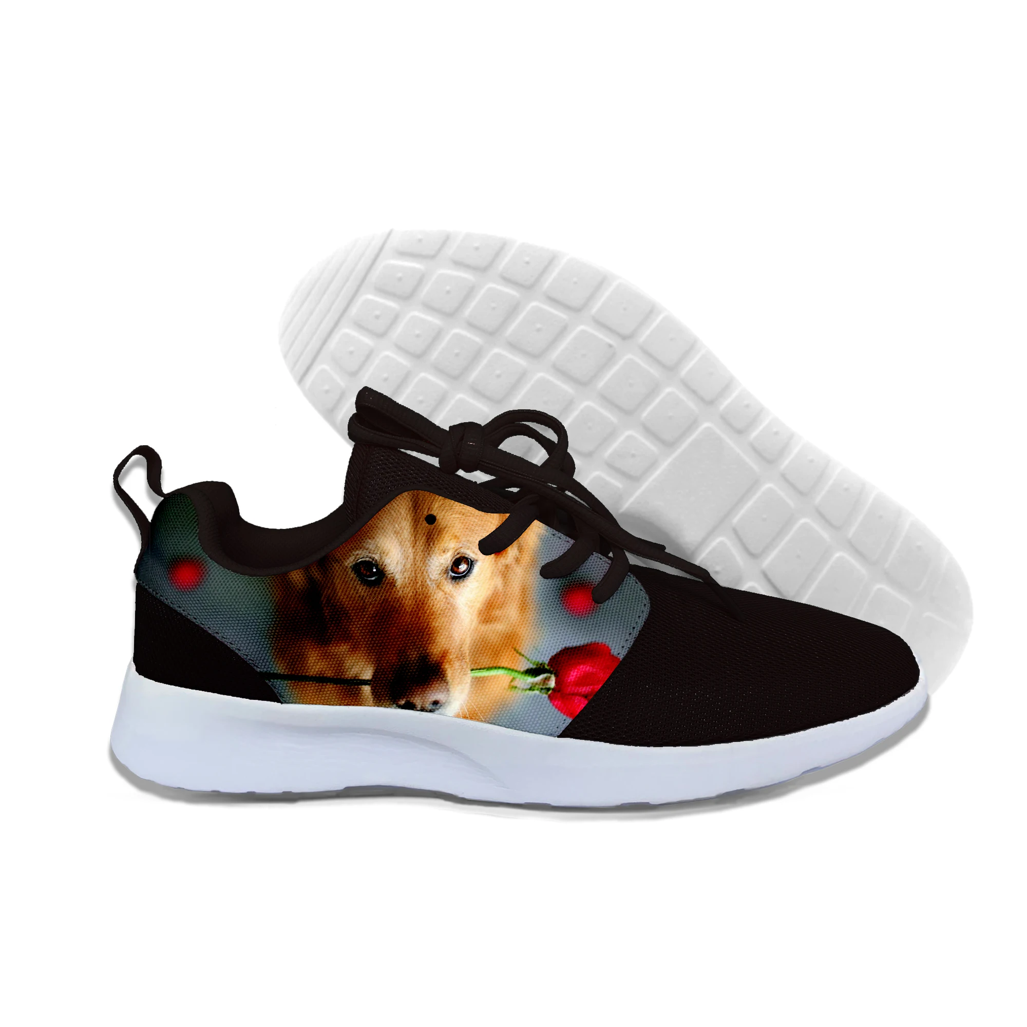 Lovely puppy 2 Кроссовки для мужчин и женщин,, милые 3D Кроссовки для щенков, высокое качество, Harajuku, 3D принт, прекрасные спортивные кроссовки для щенков - Цвет: Lovely puppy 2