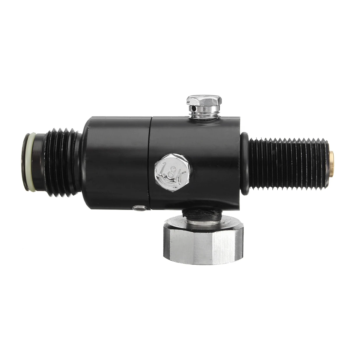 SGODDE 5/8 ''-18UNF резьба Пейнтбольный клапан регулятор 3000psi HPA Воздушный бак Выходное давление 800psi подводный дыхательный аксессуар