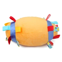 Набитый захват силы Обучение развлечения Спорт на открытом воздухе детские игрушки рука ловли хобби Jingle детские плюшевые регби мягкий мяч колокольчик