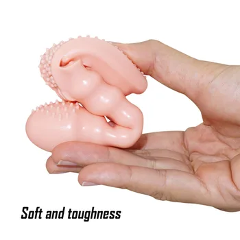 Finger Vibrators Sex Toys Clitoris Stimulation Brush Vibrating Finger Sleeve G Spot Massage Adult Sex Product For Woman ZD0196 3