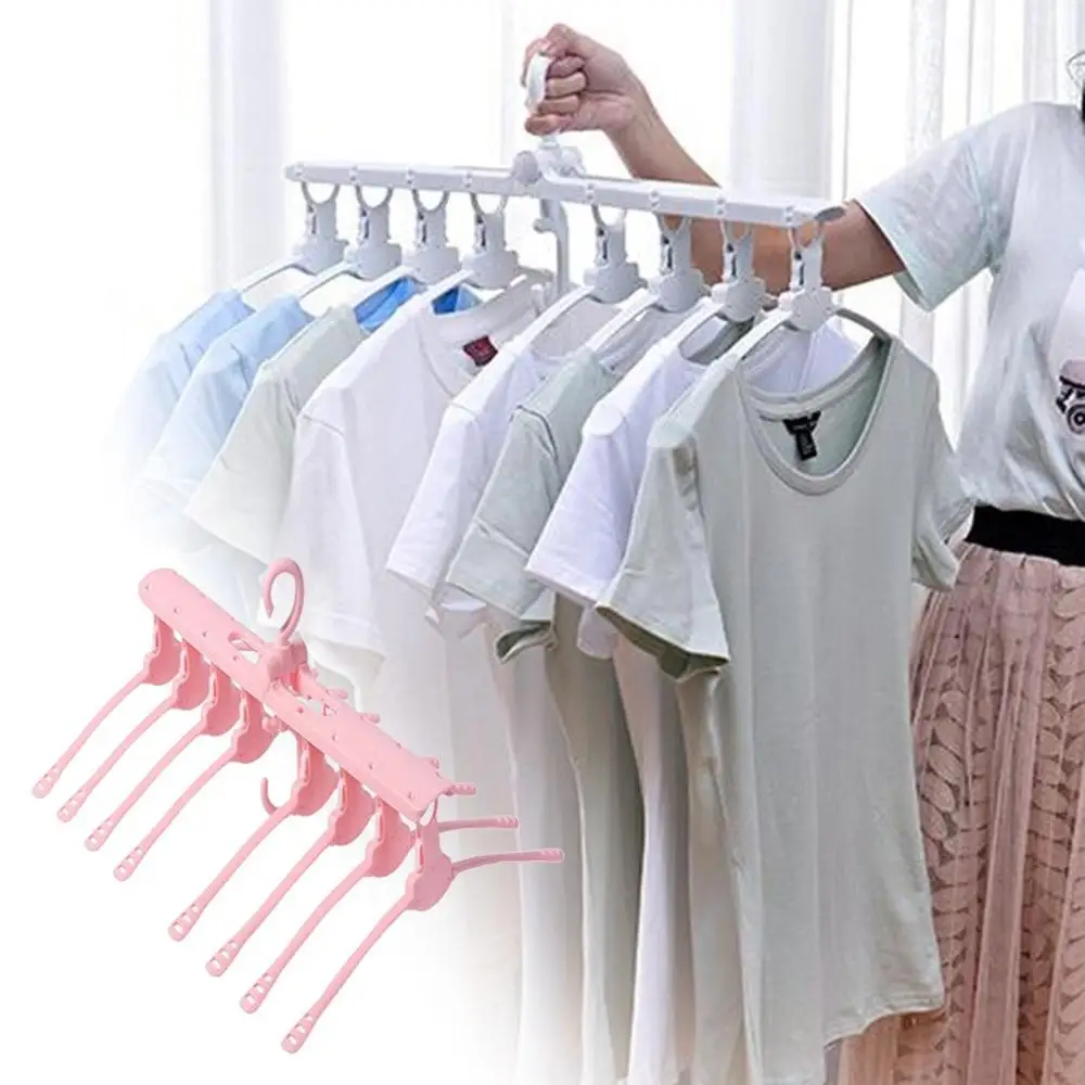 Magic Hanger Storage Rack Multi-Function Magic Hanger Folding Multi-Layer Space Saving Small Portable