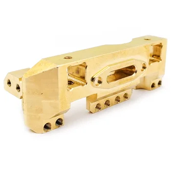 

for TRX4 Brass Front Bumper with Servo Mount for RC Car TRX-4 1/10 Scale and Trail Crawler Parts