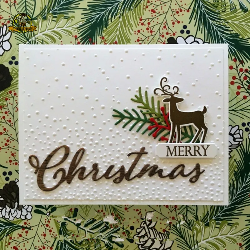 Рождественские штампы металлические штампы и штампы для бумажные карточки для скрапбукинга декоративное тиснение ремесленные штампы и штампы наборы