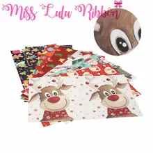 8x13 дюймов(20x34 см) Merry с принтом рождественского оленя и надписью конфеты цифровая печать виниловая лента свободу вырезать кусок 60 шт./упак. Радуга "сделай сам", для детей, с полоской, изготовленные на заказ