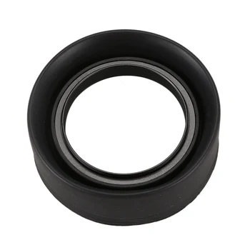 

3 folding umbrella platform 49 mm lens hood soft rubber for digital photo