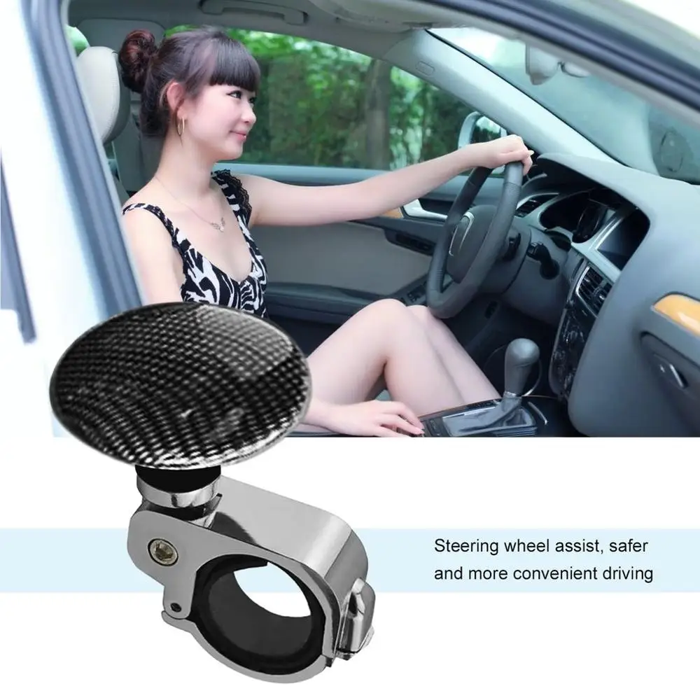 Car Styling Steering Wheel Power Handle Ball Hand Control Power Handle Grip Spinner Knob Grip Knob Turning Helper