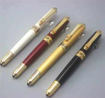 

JINHAO metal fountain pen School Office supplies commercial Stationery luxury ink pens teacher father business gift 029