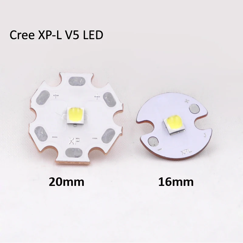 Светодиодный фонарь Cree 16 мм 20 U3 17 2 режима 3 5 режимов 7 В ~ 4 плата фонарика XML/XPL V5 V3