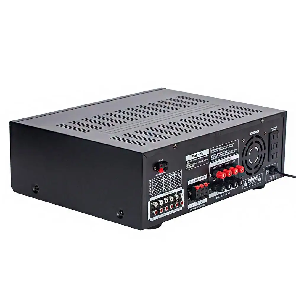 Домашний усилитель высокой мощности 1000 Вт, Bluetooth, USB, FM радио, профессиональная сценическая посылка, аудио, HIFI усилитель
