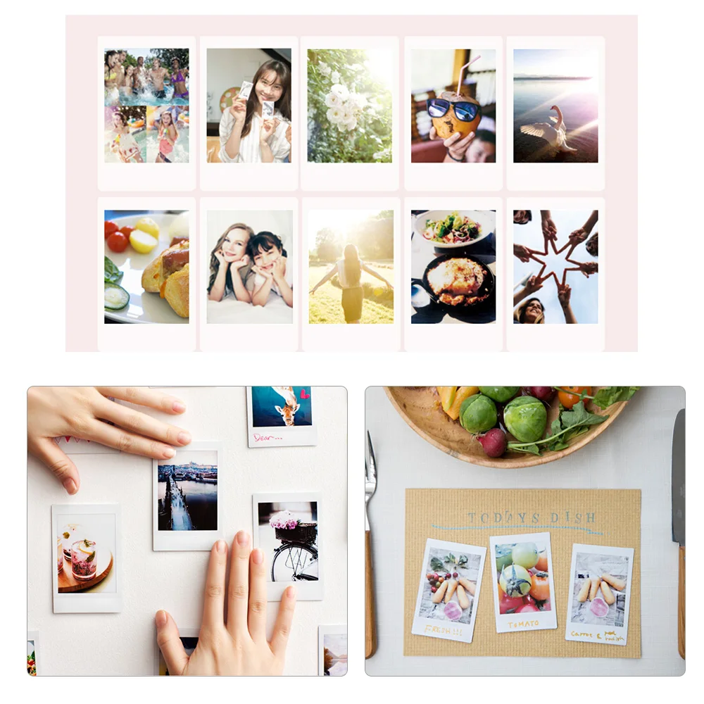 20-100 листов Fujifilm instax mini 9 пленка белого цвета для мгновенной камеры INSTAX WIDE300