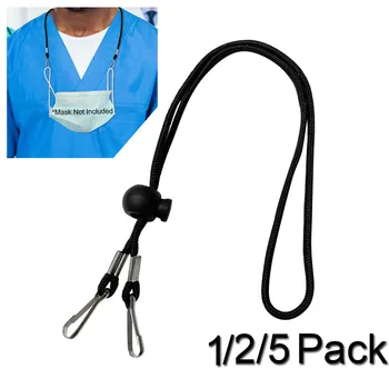 

1/5/10pc Adjustable Face Mask Lanyard Handy&convenient Safety Mask Rest&ear Holder Rope Free Ears Comfortable Handy Mondmasker