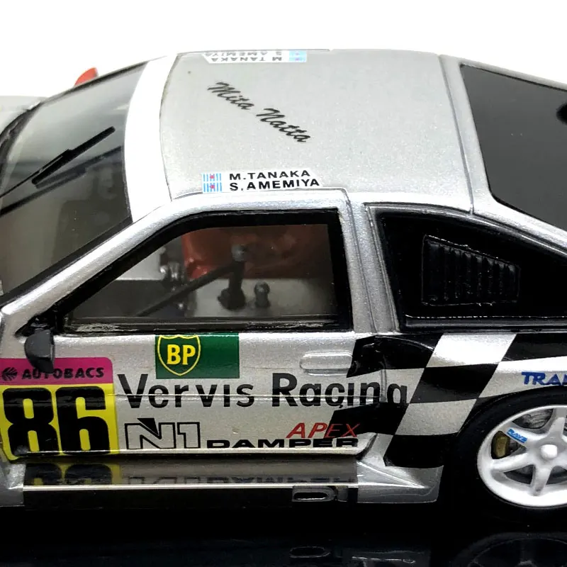 Классический 1:43 Масштаб смолы моделирование AE86 автомобиль Миниатюрная модель