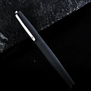 

HongDian 517D Matte Black Metal Fountain Pen Titanium Black EF/F Nib Ink Pen
