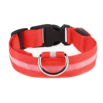 

Pet Supplies Dog Light-Up Collar Rechargeable Led Collar Teddy Golden Retriever Large Medium And Small Dog Pet Collar