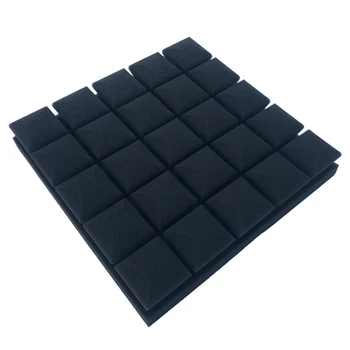 

WSFS Hot Soundproof Foam, 12Pcs Mushroom Sound-Absorbing Cotton Foam Studio Foam Sound Proof Padding Recording Studio Equipment