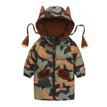 

Children's Winter Jackets For Teenage Girls Warm Winter Baby Parkas For Boys Infant Overcoat Zipper Hooded Outerwear