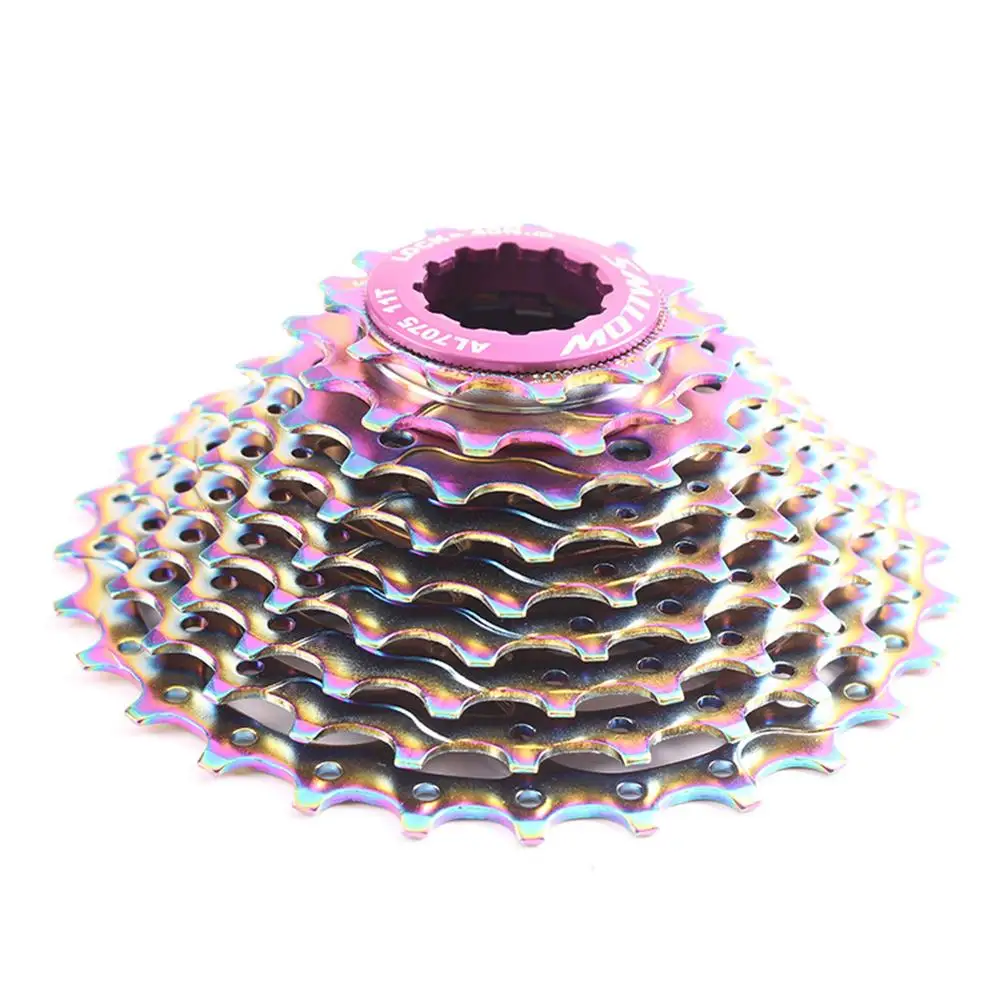 9/10 Speed Rainbow Ultralight Freewheel 11-28T Road Bike Cassette Flywheel Bicycles Freewheel Upgrade Replacement dropshipping