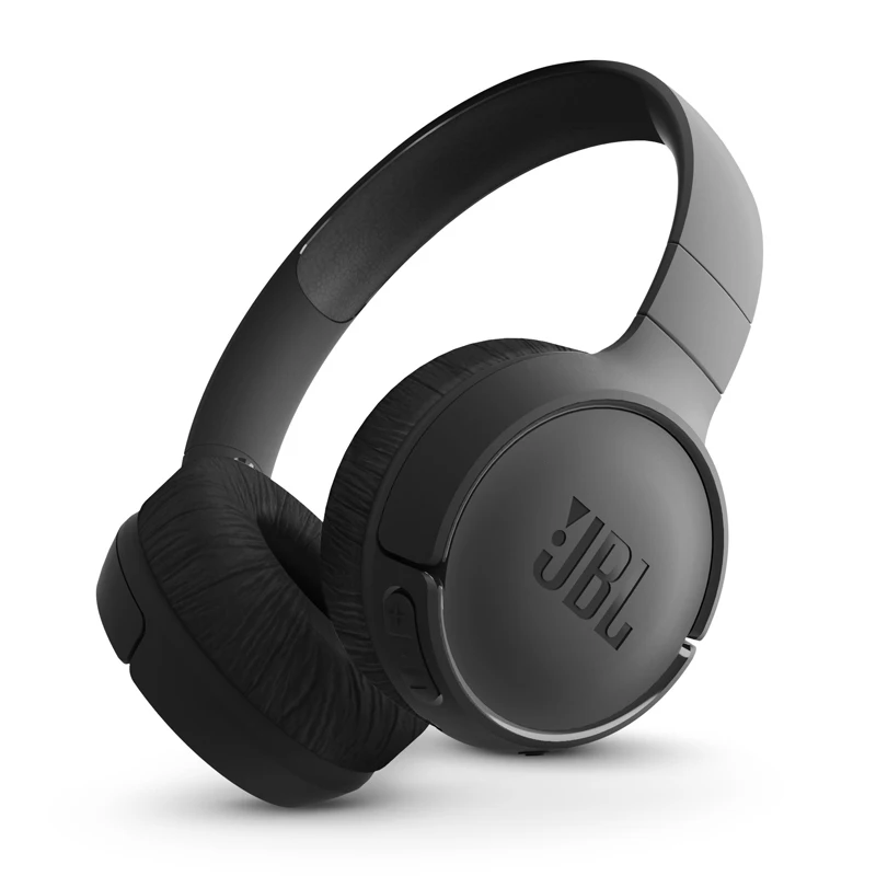 JBL T500BT Wireless Bluetooth Headphones Flat foldable on Ear Headset with Mic Noise Canceling Earphone Call Music Controls