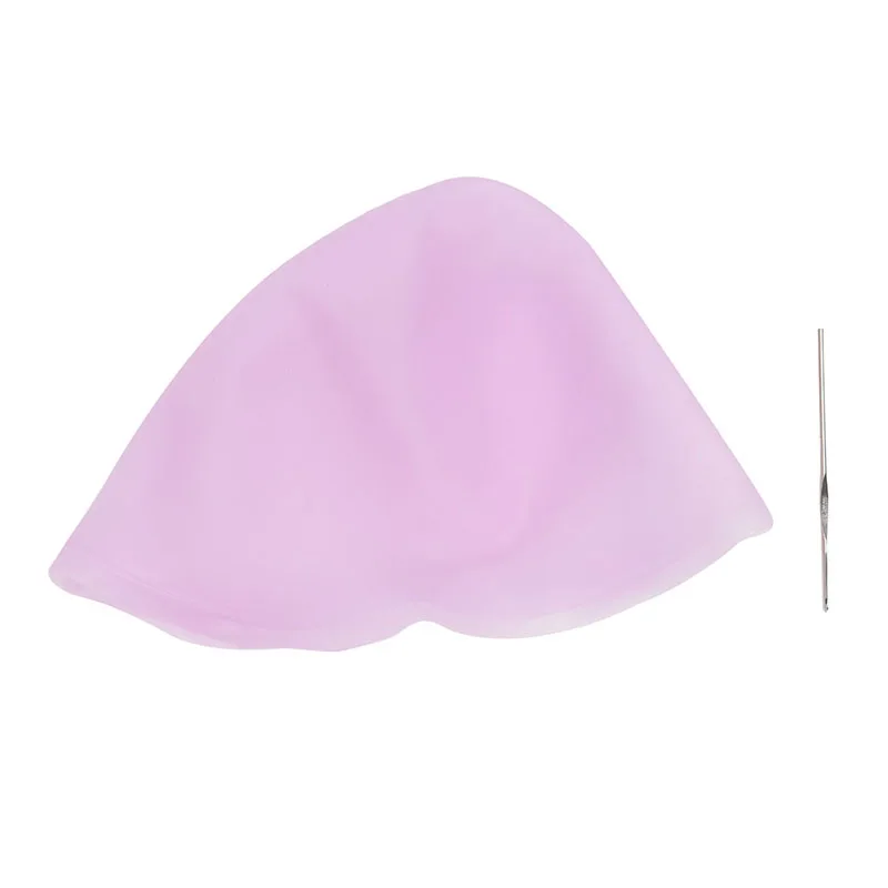 Pro Salon Silicon Reusable Hair Colouring Hairdressing Highlighting Dye Frosting Cap Purple | Красота и здоровье