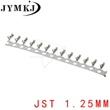 100 шт./лот JST 1,25 Перемычка мм провода кабельный терминал для корпуса JST XH 1,25 коннектор для нескольких контактов