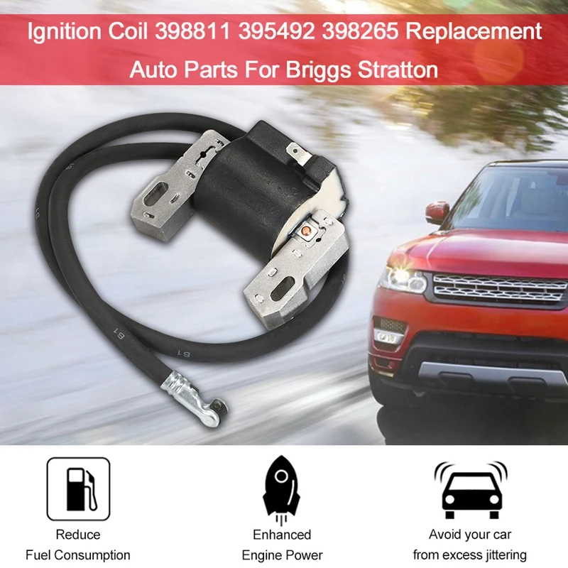Катушка зажигания автомобиля ДЛЯ Briggs Stratton 398811 395492 398265