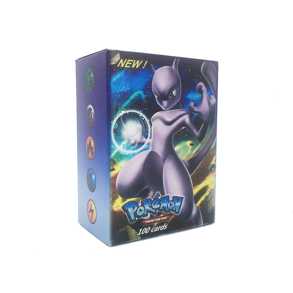 Takara Tomy PTCG Pokemon Cards GX EX мега-тренажер 3D флеш-карта Меч Щит меч и щит карта коллекционный Подарок детская игрушка - Цвет: 100pcs004
