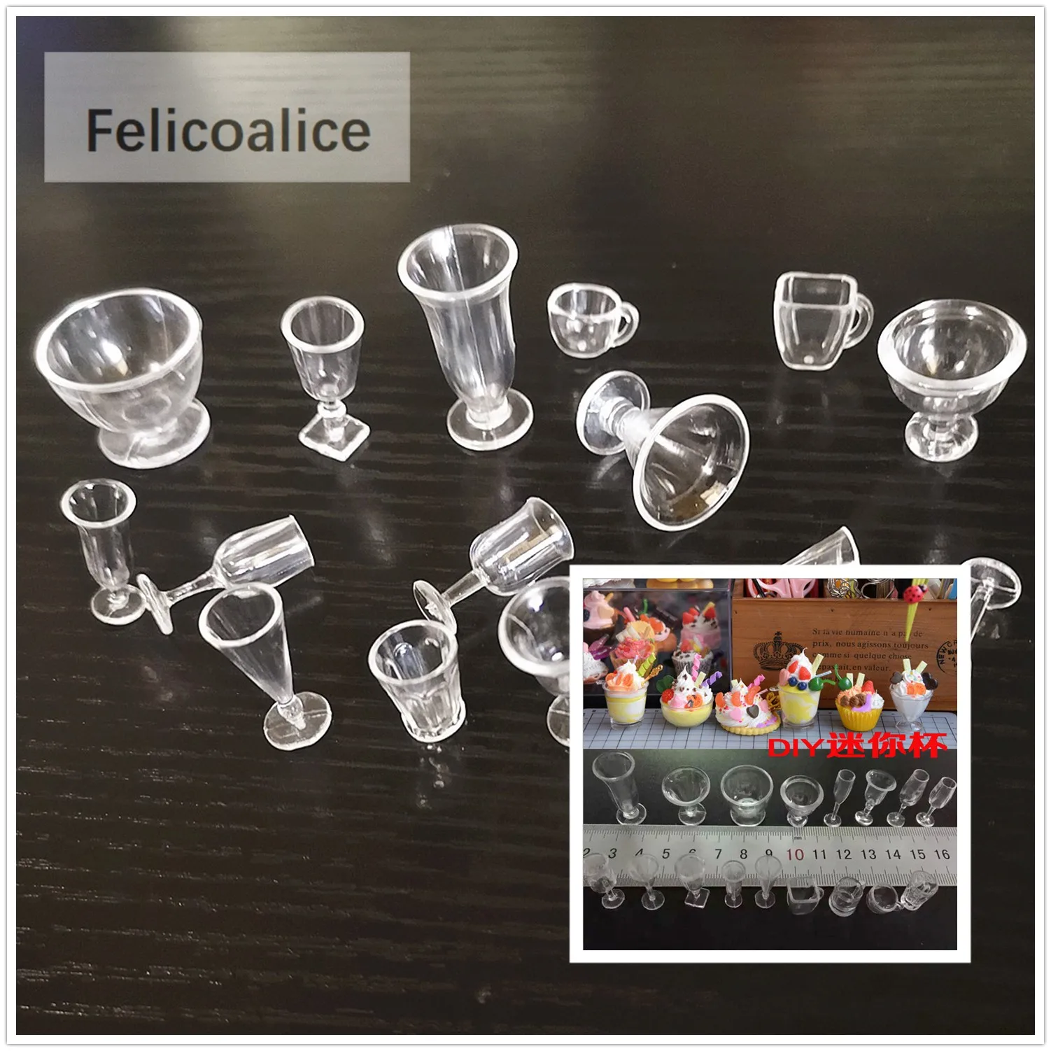 17pcs Plate Cup Dish Bowl Tableware Set Dollhouse Miniature Toy Doll Food Kitchen Living Room Accessories 1:12 Scale reusable microfiber fish scale towel anti grease wiping rags tableware wipe cloth household cleaning tools