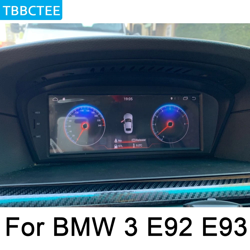 Top For BMW 3 Series E92 E93 2003~2008 CCC Car Radio Car Android System Player GPS Navigation 1080P IPS LCD Screen WiFi AUX 4