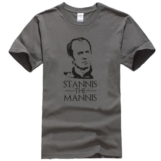 The Mannis Of Thrones Stannis Baratheon T-shirt - T-shirts AliExpress