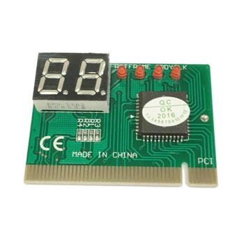 

PC PCI Diagnostic Card Motherboard Analyzer Tester Post Analyzer Checker Computer Analysis PCI POST Card Motherboard 2-Digit