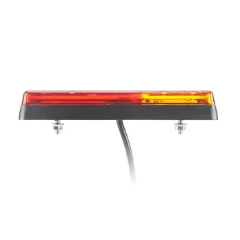 

4PCS 12-24V 12 LED Rear Tail Stop Brake Light Indicator Boat Trailer Caravan Van Car Tail Lights With Reflectors