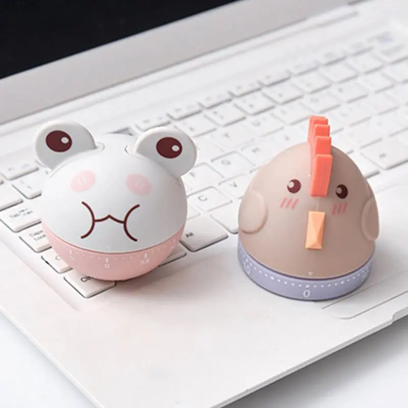 Cartoon Animal 60 Minutes Timer Countdown Alarm Kitchen Cooking Reminder Tool Kitchen Timer
