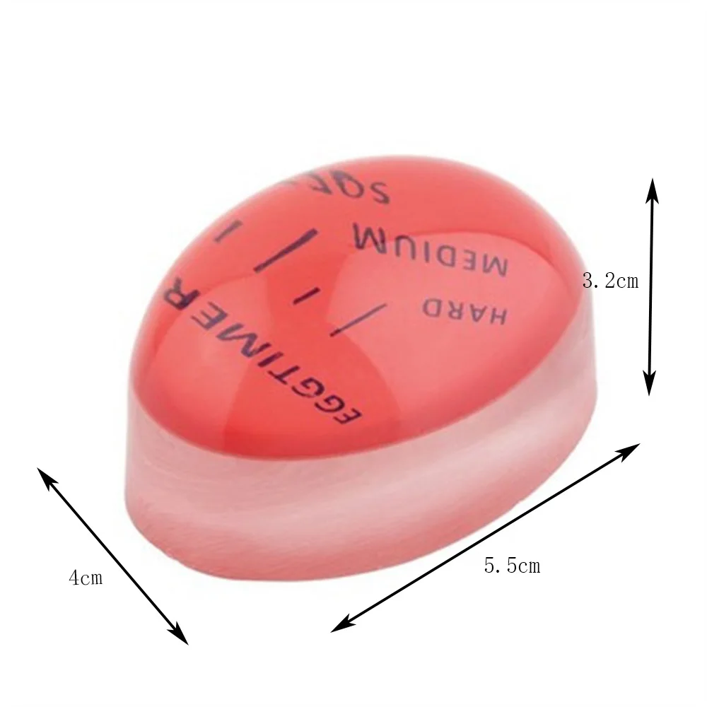 1 шт. яйцо идеальный цвет таймер с изменяющимся вкусным мягким твердым вареным яйцом Экологически чистая смола кухонная утварь