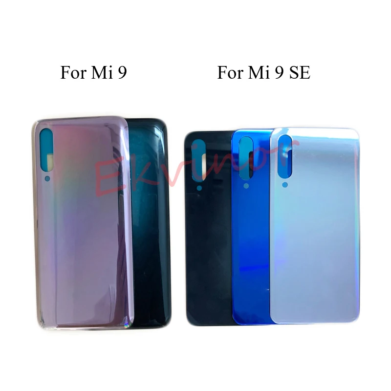 Оригинальный корпус Ekvinor 1 шт. для Xiaomi Mi9 Mi 9 SE стеклянная задняя крышка батарейного