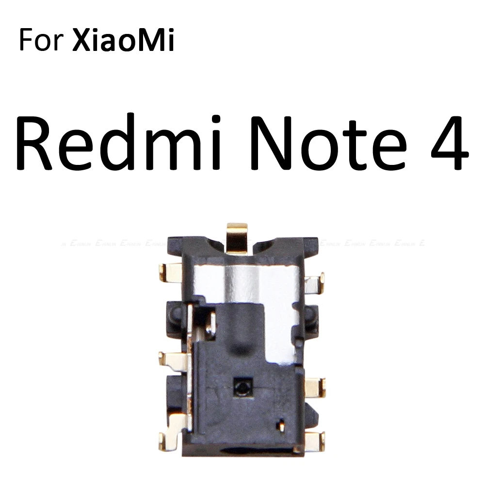 Ухо разъем для наушников аудио Flex для Xiaomi Redmi Примечание 5A 4X 4A 4 3 Pro Разъем Запасные части - Цвет: For Redmi Note 4