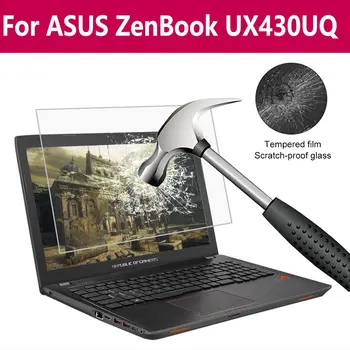 

For Asus Zenbook Ux430uq glass Screen Protector 0.3MM 9H HD Clear Laptop Protective Tempered Glass Film
