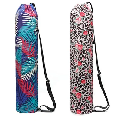 

Canvas Yoga Mat Bag Color Printing Easy Carry Yoga Pilates Mat Bag Exercise Fitness Gym 4 Types Optional Fast Delivery