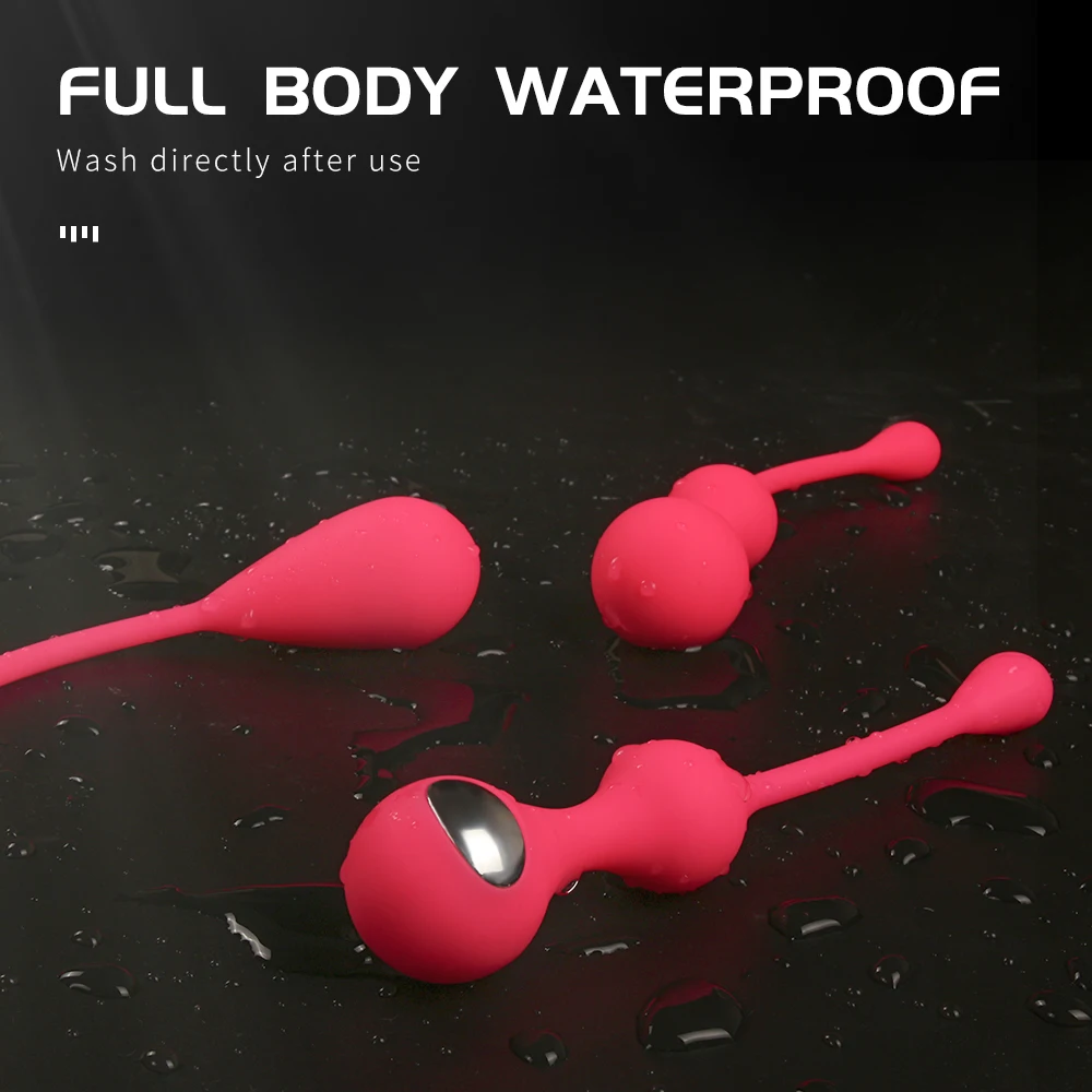Kegel Pelvic Floor Muscle Trainer for Women Vaginal Shrinking Balls Vibrator Adults Female Intimate Sex Toy Pussy Massage Geisha 3